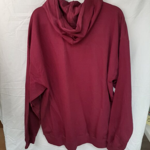 New XL Pura Vida Burgundy Red Pullover Hoodie - Picture 3 of 7